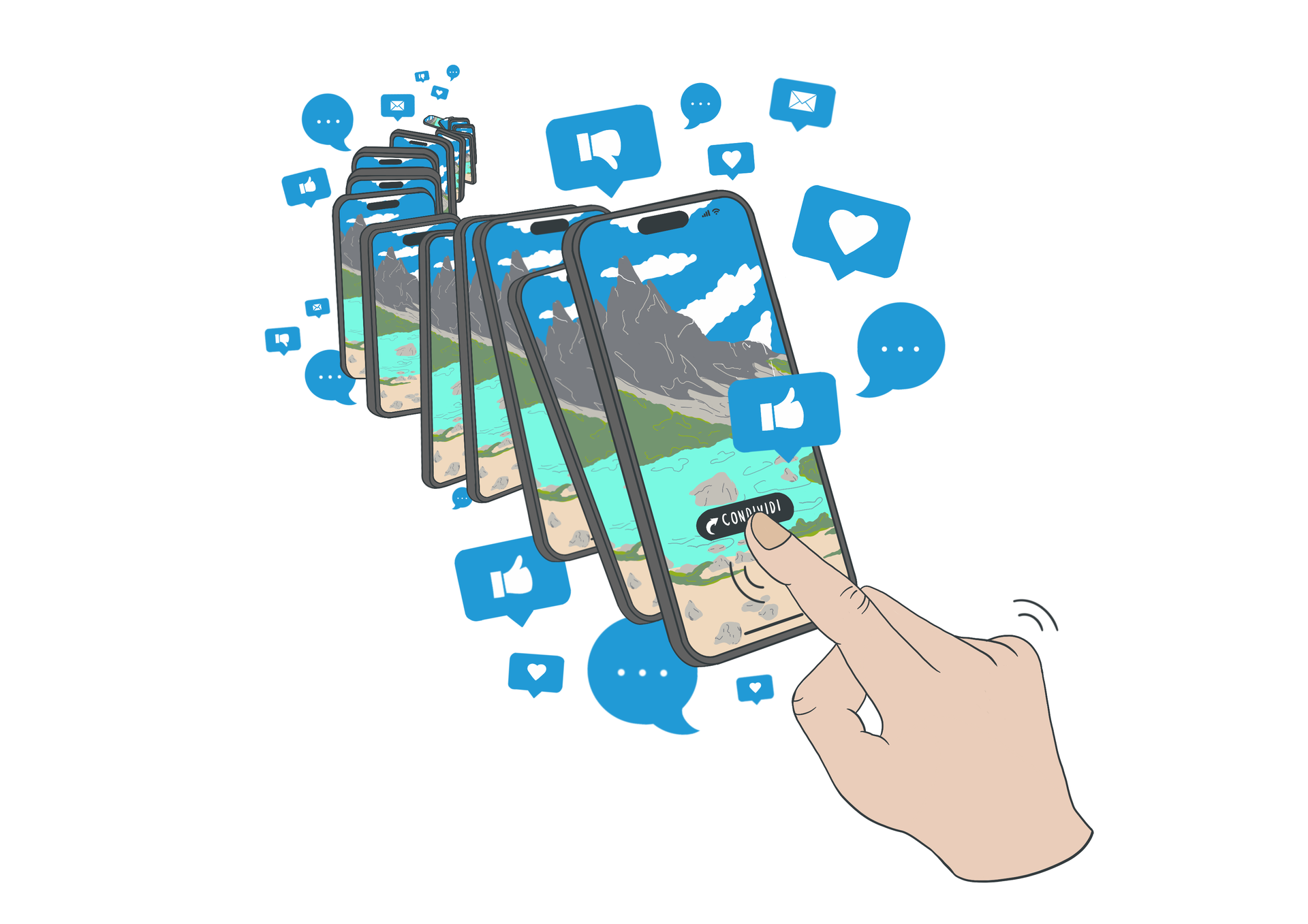 Tutta colpa dei social network